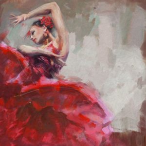 c0f421f3f834e5be145243af9a972831 flamenco dancers flamenco painting 300x300 - Венера в Стрельце